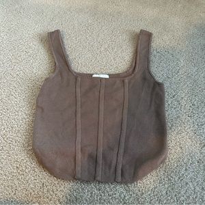 H&M CORSET TOP